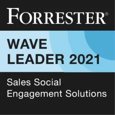 Forrester Wave Leader 2021: Sales Social Engagement Solutions