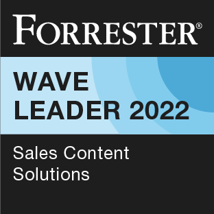 Forrester Wave Leader 2022 Sales Content Solutions