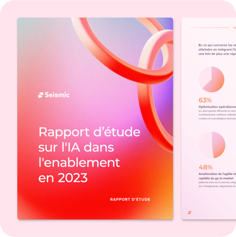 Rapport d’étude sur l’IA dans l’enablement en 2023