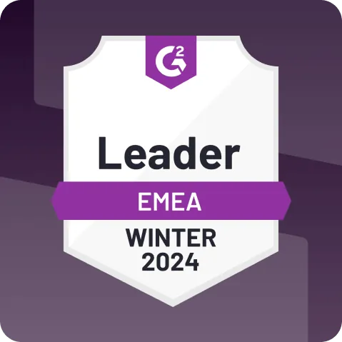 G2 Leader EMEA Winter 2024