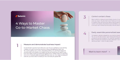 4 Ways to Master Go-to-Market Chaos