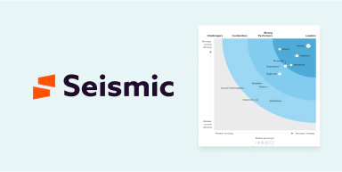 Forrester says Seismic is "highly scalable and easy to use"