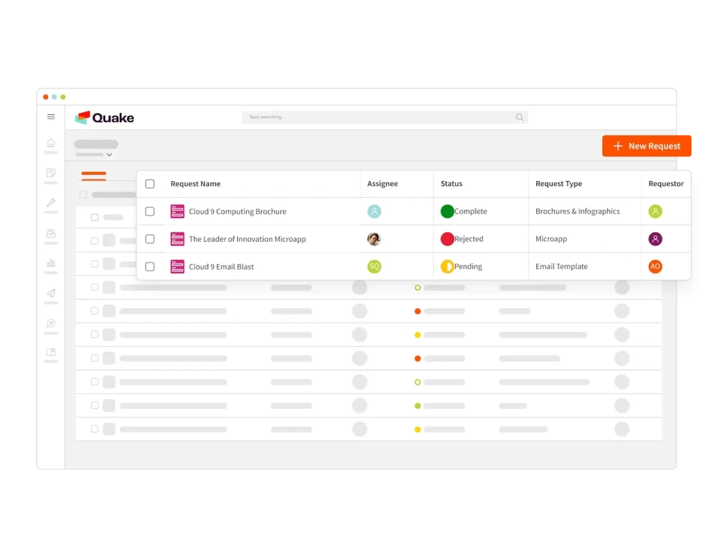 Enablement Planner allows users to review, triage, and fulfill requests. 
